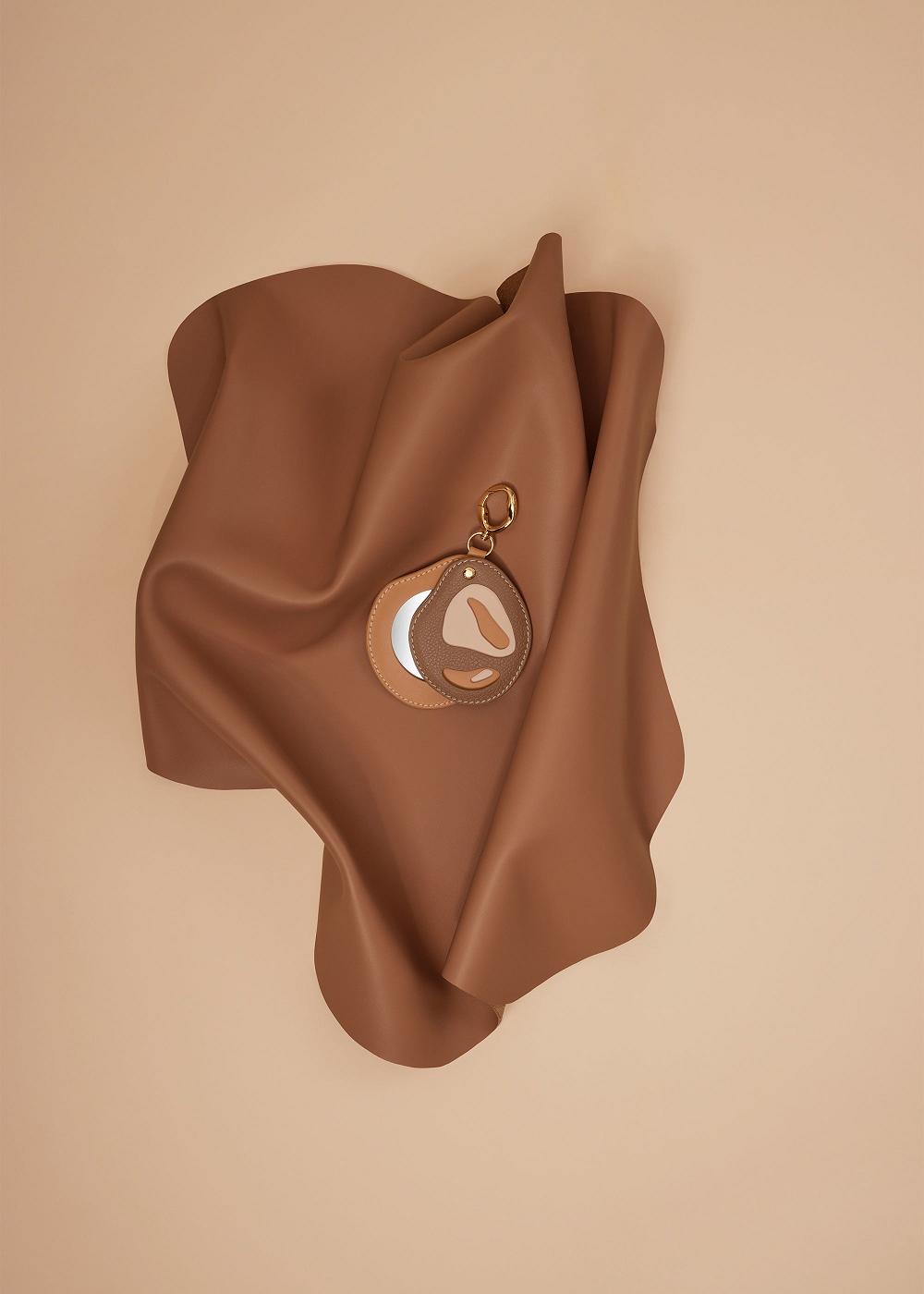Breloc Polene Atla Mirror Trio Camel | ROY9938X