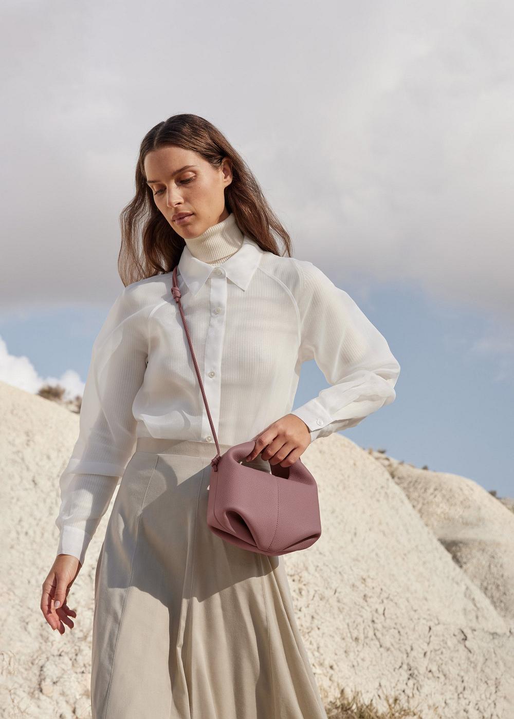 Béri Polene Textured Lilac | ROE9883B