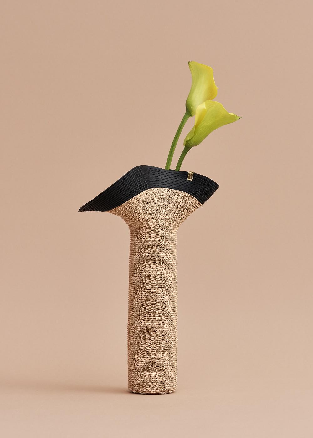Mobje Polene Tall Lapel Vase Negrii | ROP9975J