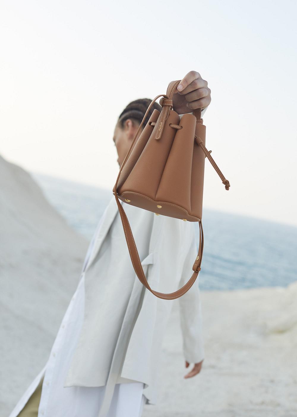 Numéro Huit Polene Mini Textured Camel | ROQ9828M