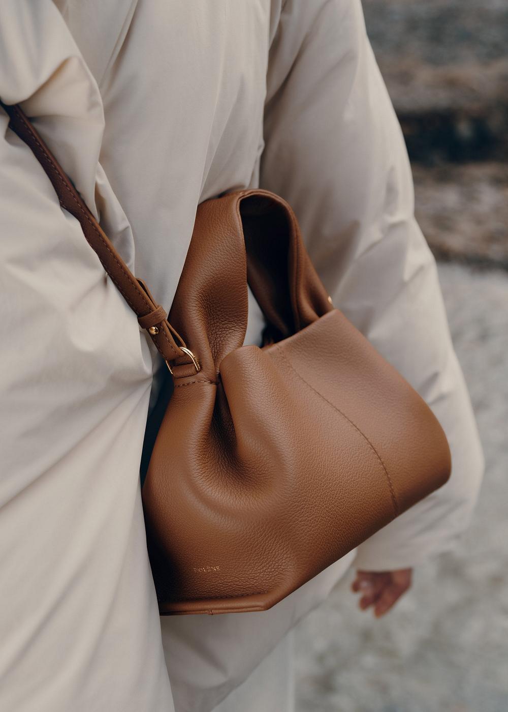 Numéro Neuf Polene Mini Textured Camel | ROJ9812P