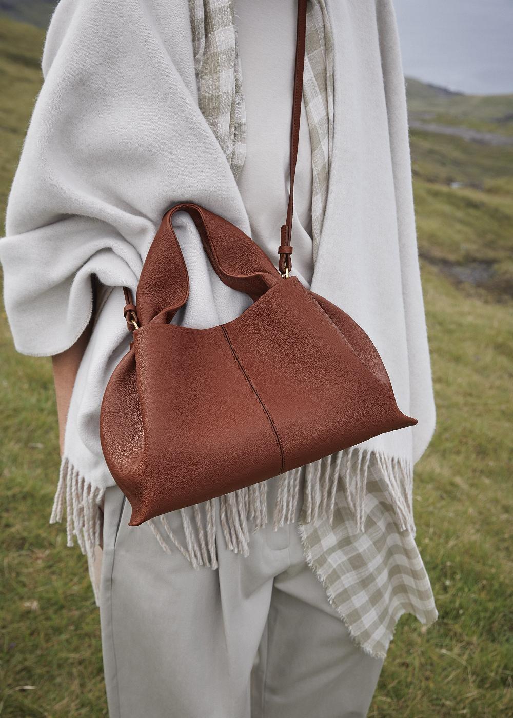 Numéro Neuf Polene Textured Cognac | ROS9817G