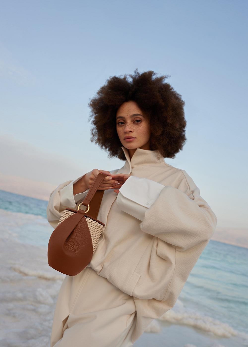 Yké Polene Textured Cognac | ROT9720C
